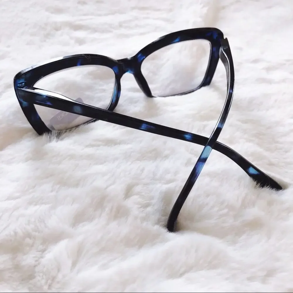 Grace Black & Blue Computer Blue Light Glasses